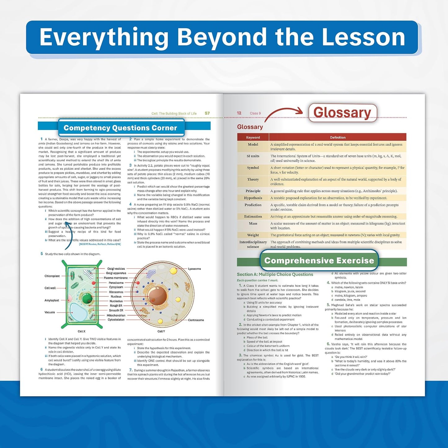 Oswaal Textbook of Science | Standard Level | Class 9 | Based on Latest NCERT Textbook Exploration | Aligned with NEP 2020 & NCF-SE 2023 | With Oswaal AI