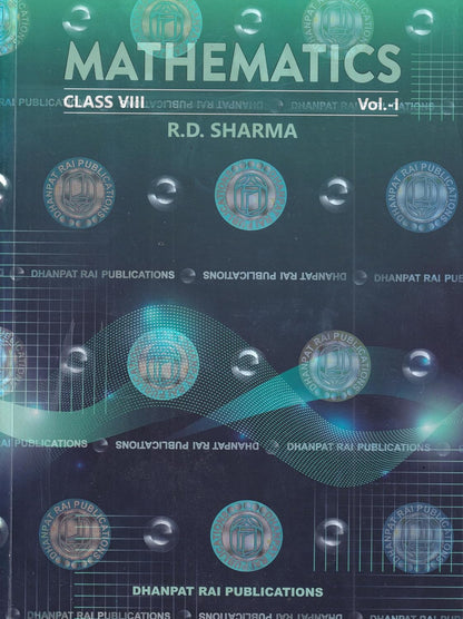 R D Sharma Class 8 Mathematics 2026 Edition | R D Sharma Class 8 Maths 2026-27 CBSE Examination | Volume 1