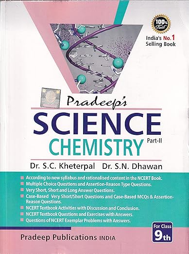 Pradeep's Science Part -2 Chemisty for CBSE Class 9 - Examination 2024-2025 | Pradeep