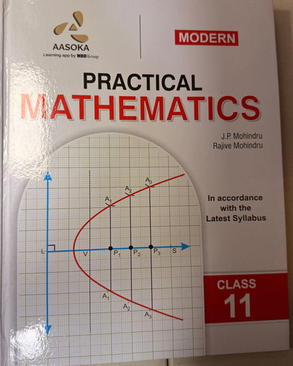 Modern | AASOKA Mathematics Lab Manual for Class 11 – Modern ABC | CBSE 2025–26 | Activity-Based Learning with Viva Questions & Internal Assessment Support
