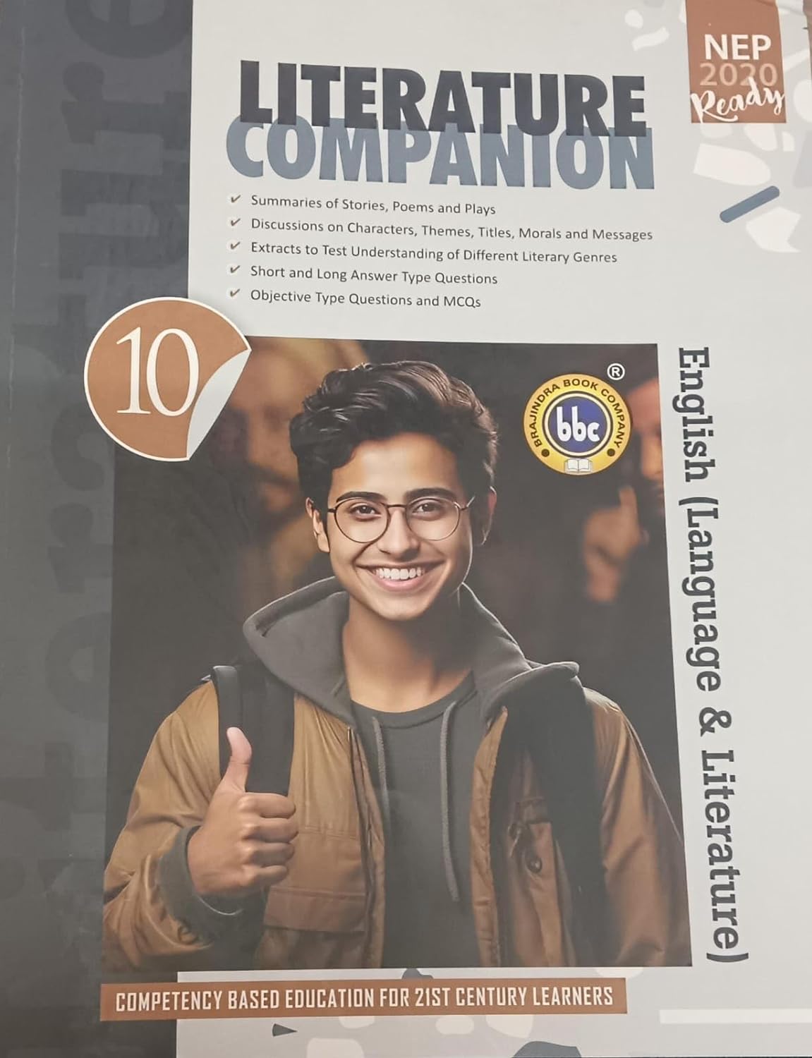 BBC Compacta Class 10 English Worksheet with Literature Companion Only Paperback (2024-2025) – 1 January 2024