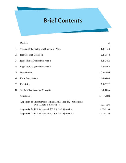 JEE Advanced Mechanics II with Free Online Assessments and Digital Content (Concept videos and Solution videos) 2024 | CENGAGE