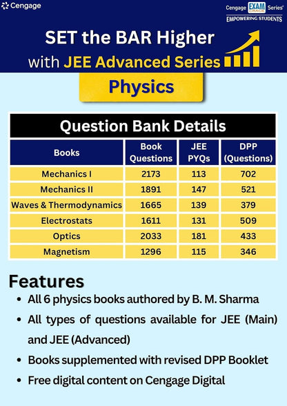 JEE Advanced Mechanics II with Free Online Assessments and Digital Content (Concept videos and Solution videos) 2024 | CENGAGE