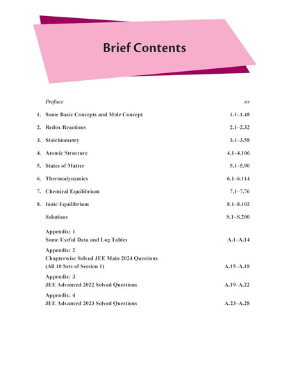 JEE Advanced Physical Chemistry: Part 1 with Free Online Assessments and Digital Content (Concept videos and Solution videos) 2024 | CENGAGE