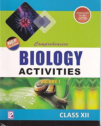 Comprehensive Biology Activities Volume 1 & 2 Class 12 - CBSE - Examination 2024-2025 (HARDCOVER)