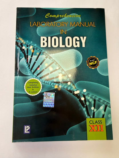 Comprehensive Laboratory Manual in Biology for Class 12 - Examination 2026-27 (BOOK) | Lab Manual