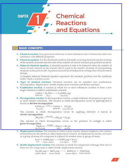 Xam idea Science Class 10 Book | CBSE Board | Chapterwise Question Bank | Based on Revised CBSE Syllabus | NCERT Questions Included