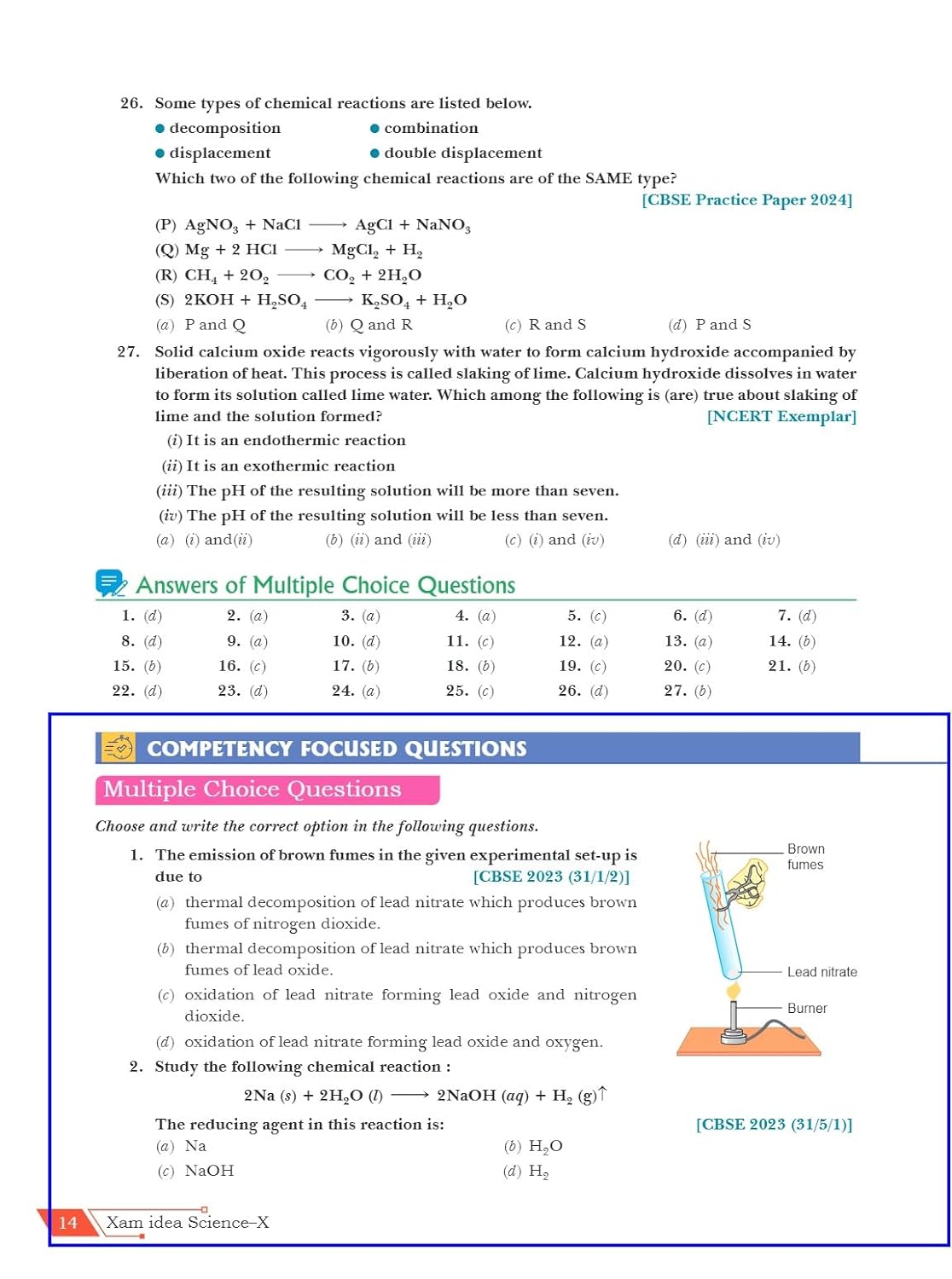 Xam idea Science Class 10 Book | CBSE Board | Chapterwise Question Bank | Based on Revised CBSE Syllabus | NCERT Questions Included