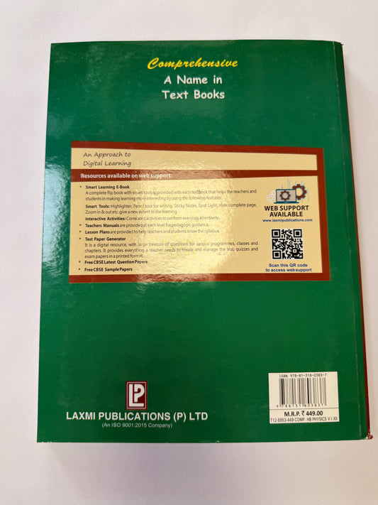 Comprehensive Physics Activities Vol 1 & 2 – Class 12 | CBSE 2026-27 | Hardcover Lab Manual (Book + Notebook)