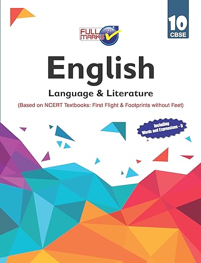 Full Marks English Language & Literature CBSE Support Book Class 10 | NCERT Solutions | Question Bank | Reference Books | Help Books | Chapterwise Solutions | NCERT Textual Questions | Study Material