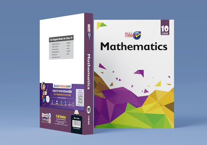 Full Marks Mathematics CBSE Support Book Class 10 | NCERT Solutions | Question Bank | Reference Books | Help Books | Chapterwise Solutions | NCERT Textual Questions | Study Material