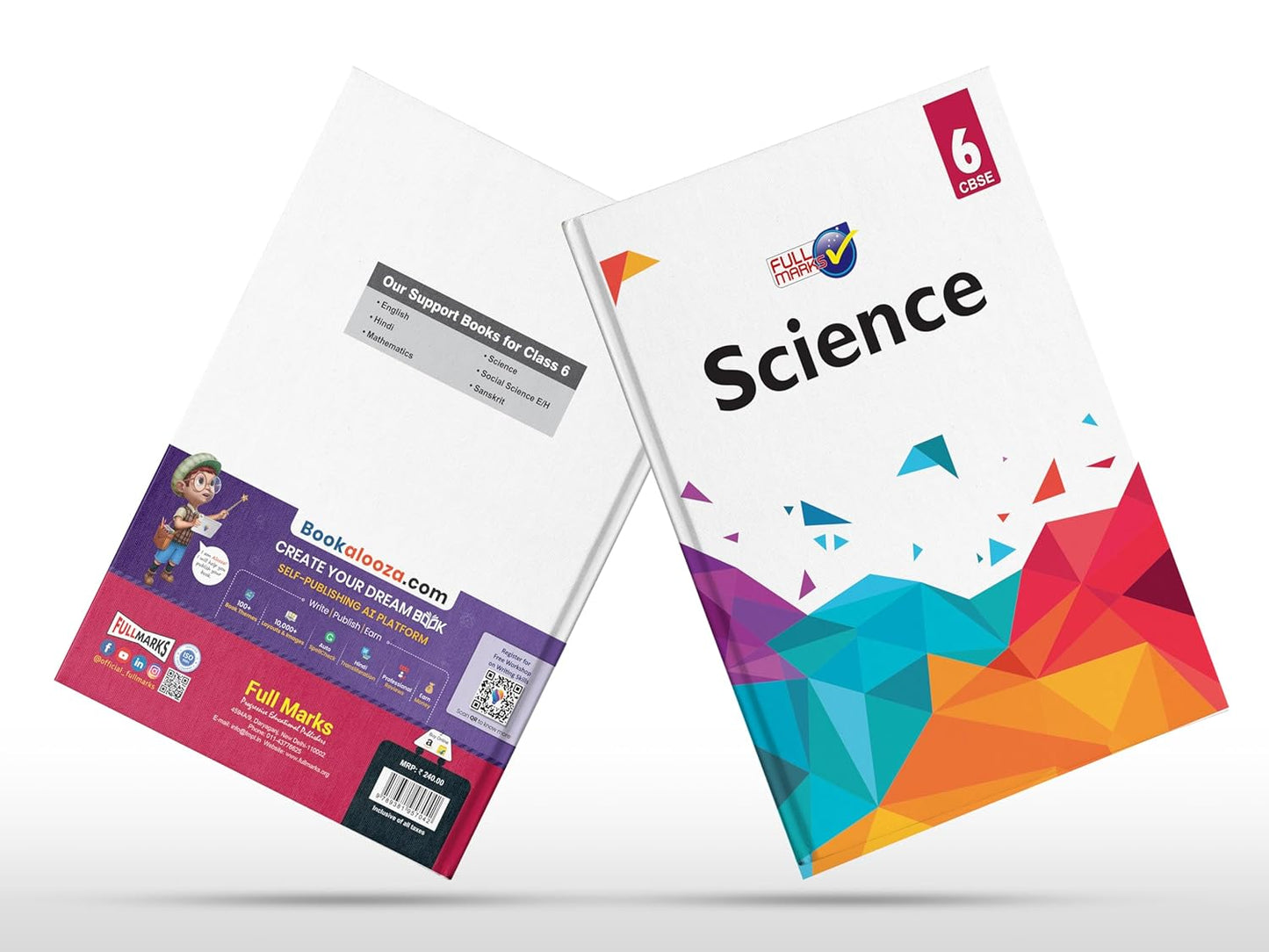 Full Marks Science CBSE Support Book Class 6 | NCERT Solutions | Question Bank | Reference Books | Help Books | Chapterwise Solutions | NCERT Textual Questions | Study Material | Practice Material