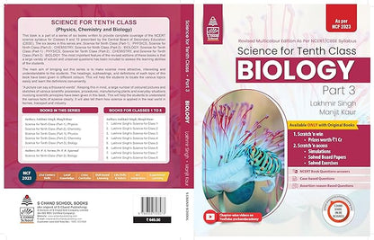 Lakhmir Singh Science Class 10 Biology - by Lakhmir Singh, Manjit Kaur 2024-25