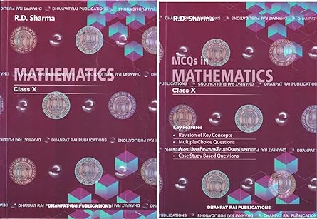 Mathematics class 10th and MCQs - by R.D. Sharma (2024-25) | rd sharma