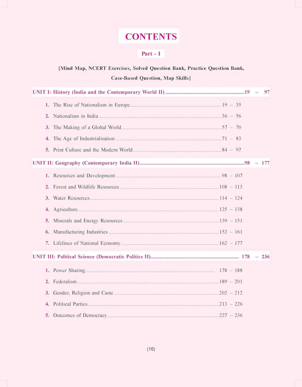 Together with CBSE Question Bank Class 10 Social Science for 2025 Exam (Chapterwise & Topicwise) | SST