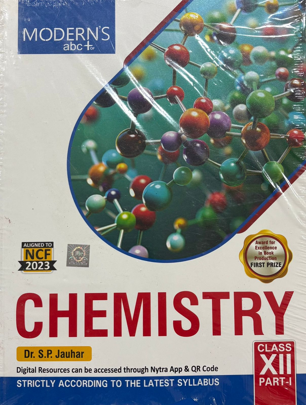 MODERN ABC PLUS OF CHEMISTRY CLASS-12 (PART-1 & 2) SP JAUHAR (2026-27)