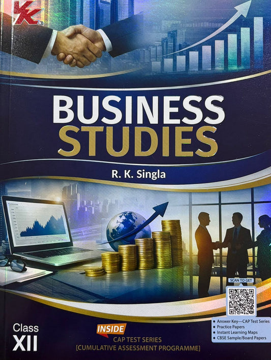 Business Studies for Class 12 | CBSE (NCERT Solved) | Examination 2026-2027 | By RK Singla