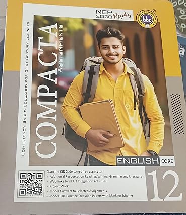 BBC BOOK COMPACTA Assignments ENGLISH 12 (new edition -2024-25) Perfect Paperback – 1 January 2024