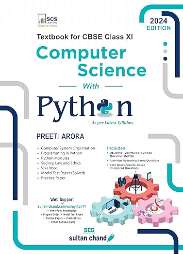 Computer Science with Python: Textbook for CBSE Class 11 (2024-25 Examination) | Preeti Arora