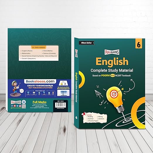 Full Marks English Poorvi Class 6 Based on NCERT Book Poorvi (Complete Study Material) | NCERT Solutions | Question Bank | Reference Books | Help Books | Chapterwise Solutions | NCERT Textual Questions | Study Material