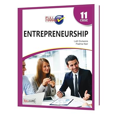 Full Marks Entrepreneurship Class 11 CBSE