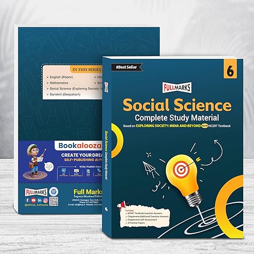 Full Marks Social Science Class 6 | Based on NCERT Book Exploring Society India and Beyond Class 6 | Question Bank Reference Books | Chapterwise Solutions | Study Material | Practice Material